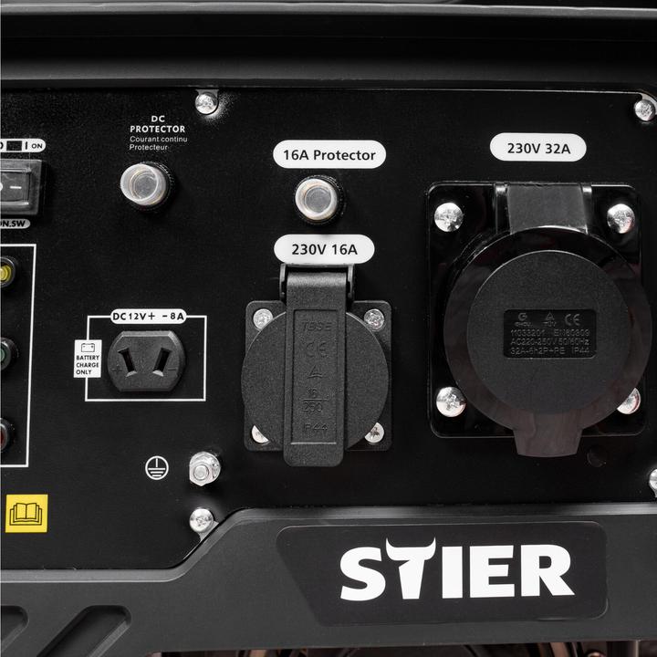 Actual product image Stier Inverter generator SNS-500 5.0 kW 75 dB(A) (18 l)