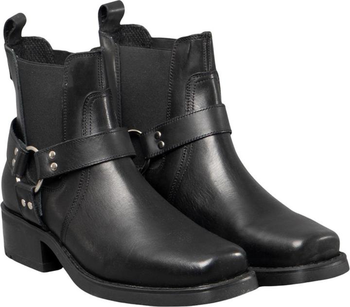 Actual product image Woodland Scenics Gringos Harley Harness Leather Ankle Boots (45)