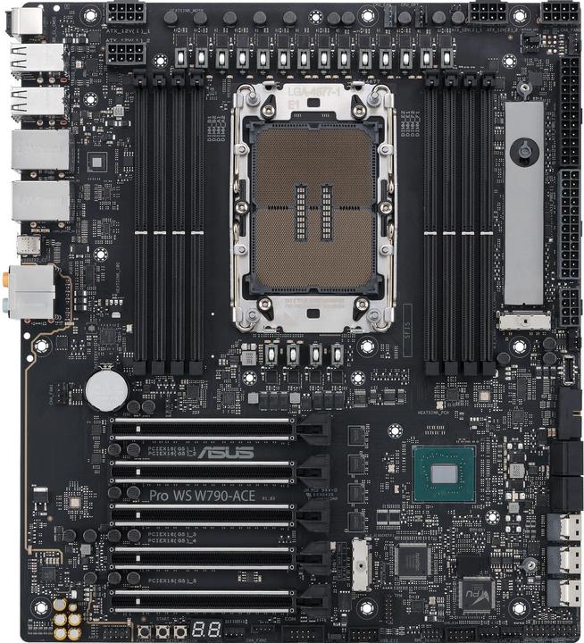 Actual product image ASUS PRO WS W790-ACE (LGA 4677, Intel W790, SSI CEB)