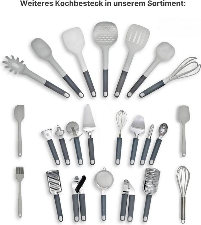 Produktbild B-Home Spaghettilöffel Spaghettischaufel Nudellöffel Pastalöffel Nudelkelle