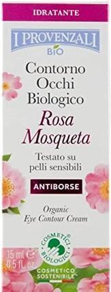 Energy Label I Provenzali Organic Eye Contour Antibags Rosehip, 0.5 Fl Oz Made in Italy
