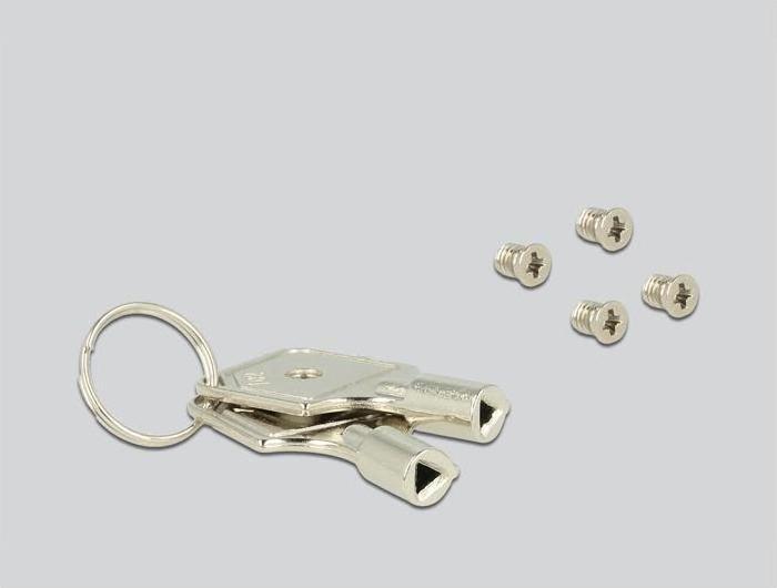 Image du produit Delock Cadre amovible pour disque dur/SDD de 1 x 2,5