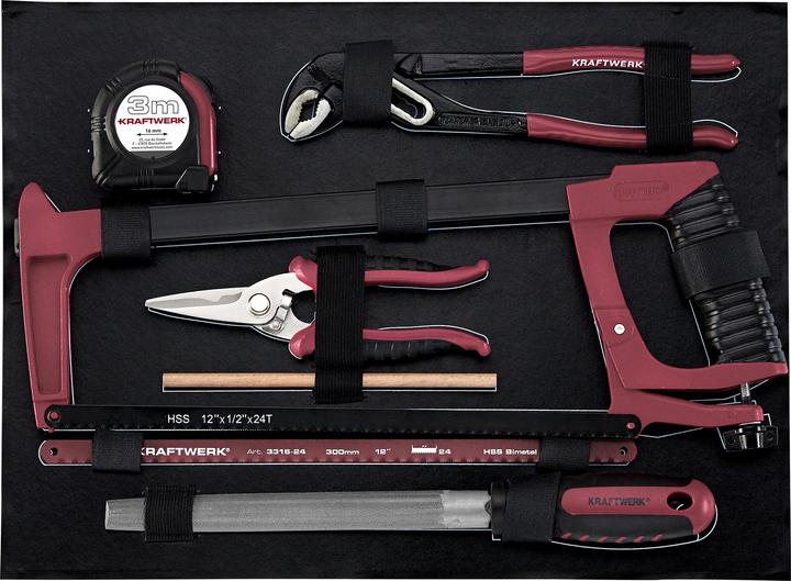 Image du produit Kraftwerk Boîte à outils professionnelle en aluminium (151 pièces)