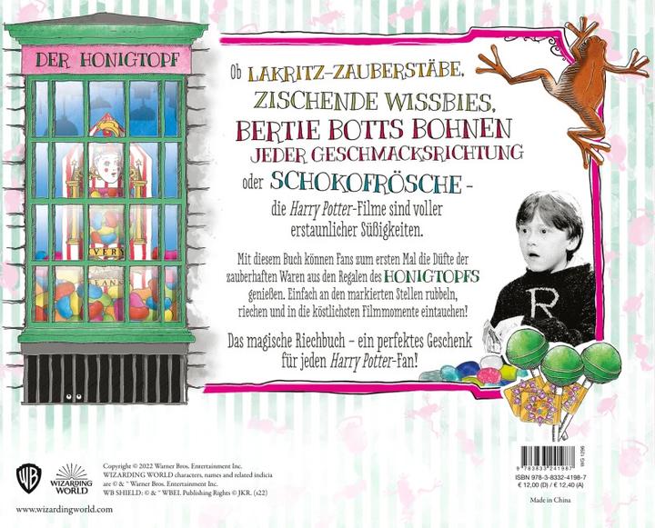 Produktbild Panini Aus den Filmen zu Harry Potter: Der Honigtopf - Das Buch der magischen Düfte (Deutsch, Jenna Ballard, Daphne Pendergrass, Barbara Knesl, 2022)