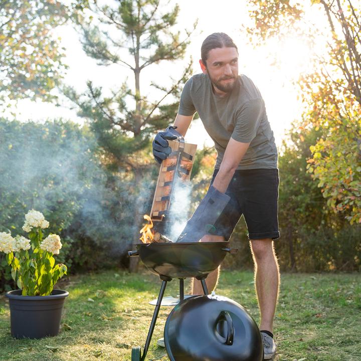 Image du produit Relaxdays Planches de cuisson à la flamme