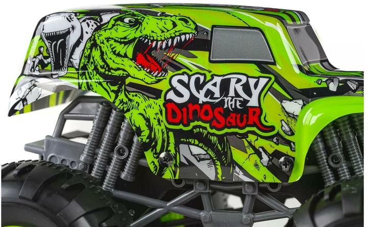 Actual product image Tec-Toy Monster Truck Scary Monster Gyro & Sound, Green, 1:12