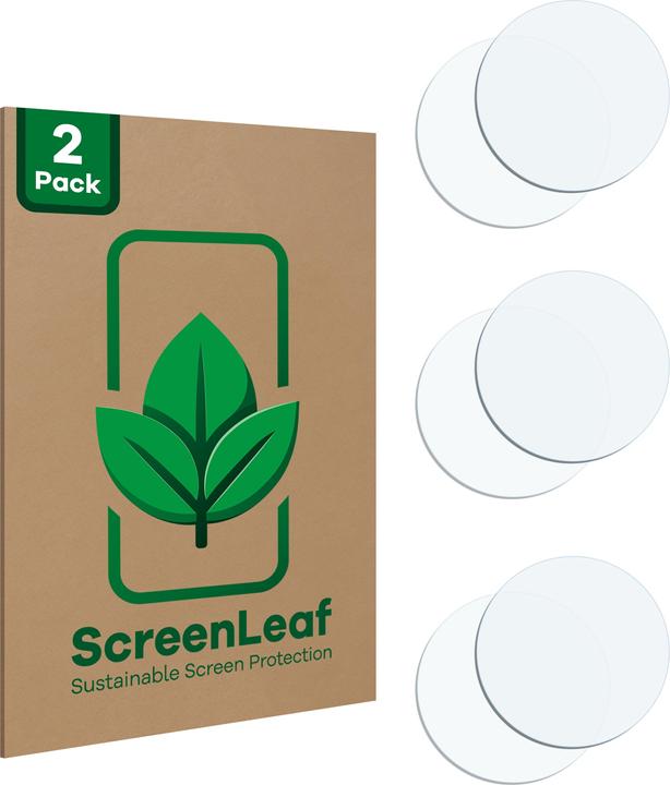 Produktbild ScreenLeaf Schutzfolie nachhaltiger Displayschutz Displayschutzfolie Folie Klar Transparent (2 Stück, Sony Xperia 1 V)