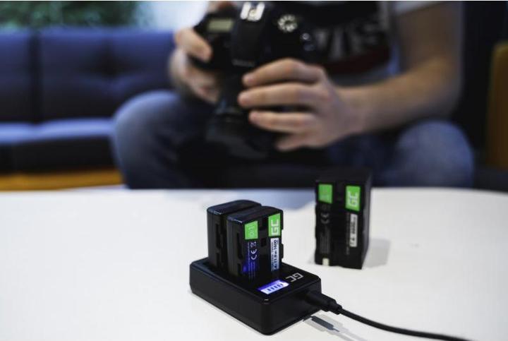 Actual product image GreenCell Camera Battery BP-80 BP-941 BP-945 for cameras Canon DM-XL1 - 7.2V - 6000 mAh (Camera battery)