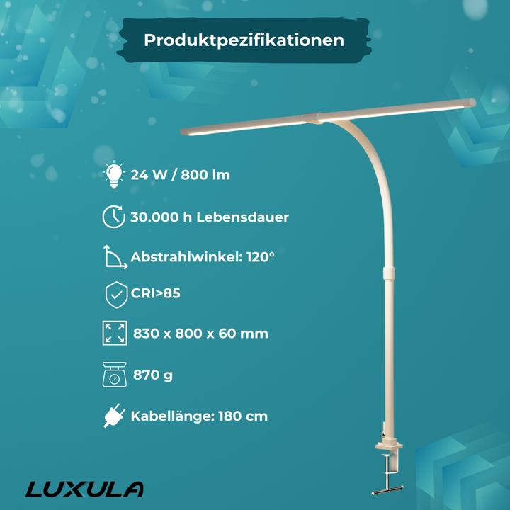 Image du produit Luxula Lampe de bureau LED (800 lm)