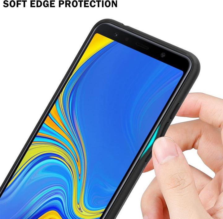 Image du produit Cadorabo Couverture en verre TPU 2 couleurs (Samsung Galaxy A7 (2018))