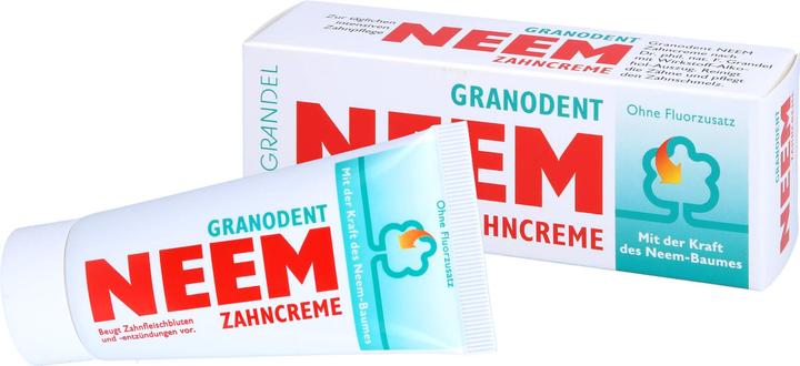 Produktbild Dr Grandel DR:GRANDEL Granodent NEEM Zahncreme ohne Fluorzusatz, 50 ml Zahncreme