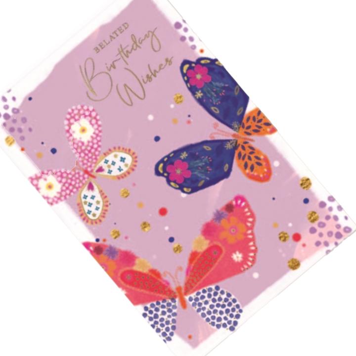 Image du produit Simon Elvin - Carte de voeux BELATED BIRTHDAY WISHES (6 pcs)