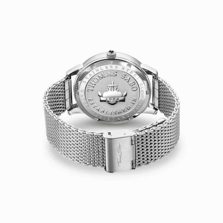 Produktbild Thomas Sabo Herrenuhr Rebel Spirit Kompass bicolor (Analoguhr, 42 mm)