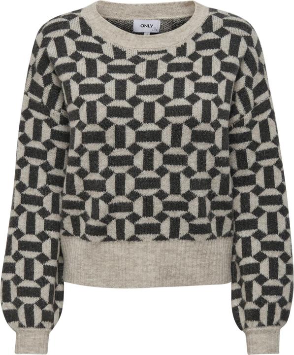 Only Gemusterter Strickpullover (XS)