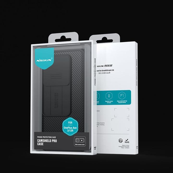 Immagine prodotto Nillkin Custodia CamShield Pro per OnePlus Ace 3 / 12R - Nero (OnePlus Ace 3)