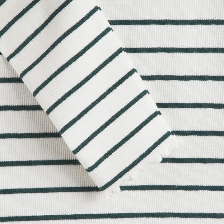 Image du produit La Redoute Collections Gestreiftes Langarmshirt aus Rippjersey (102)