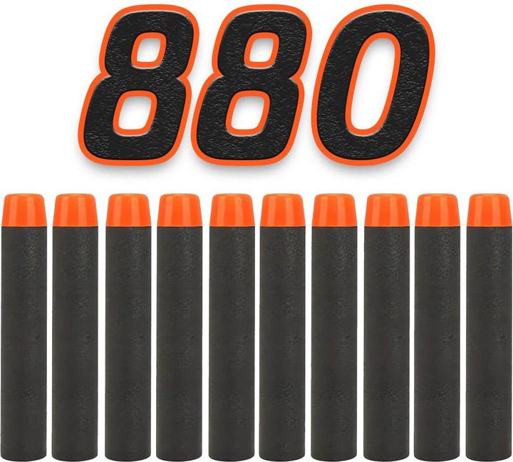 Actual product image König Design 880 Soft refill foam darts Elite Clip for NERF N-Strike replacement darts