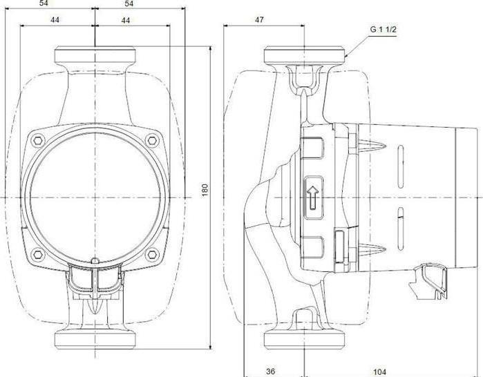 Actual product image Grundfos Alpha2