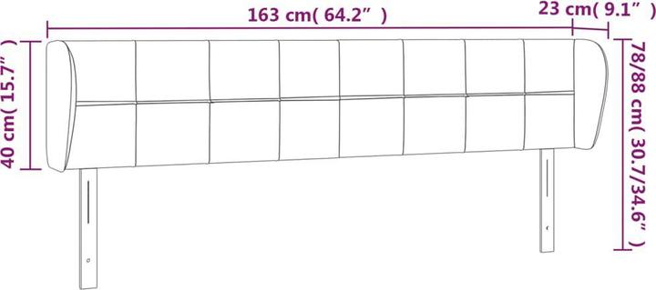 Produktbild VidaXL Kataleya (163 x 23 x 88 cm)