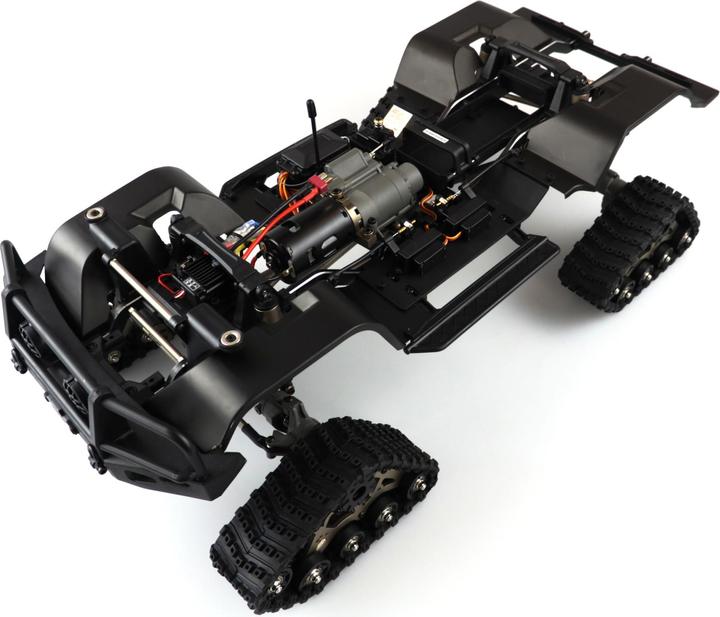 Actual product image Amewi AMXRock RCX8PT Electric Brushed Crawler Chain 1:8 RTR green (ARR Almost Ready to Run)