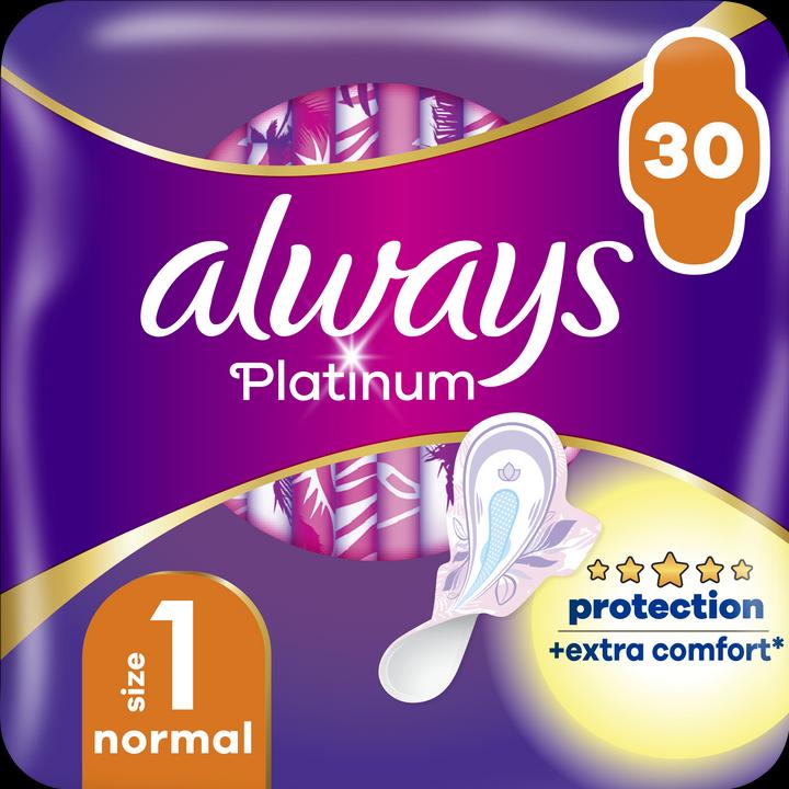 Image du produit Always Platinum Normal Size 1 (30 x, Tampons sanitaires)