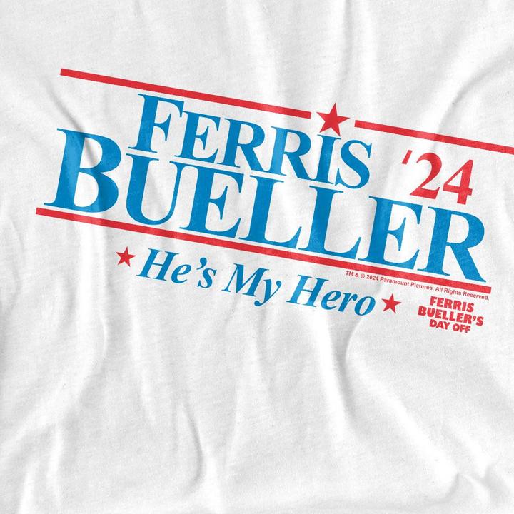 Produktbild Ferris Bueller´s Day Off Ferris Bueller's Day Off 2024 President TShirt (XL)