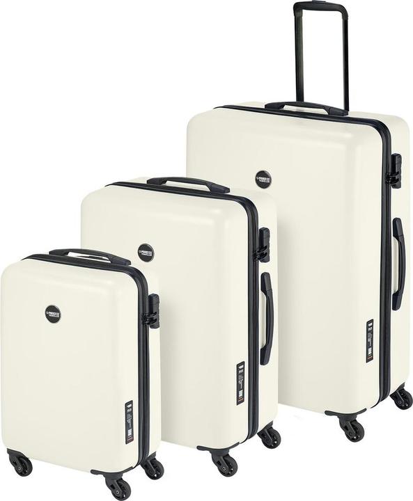 Princess Traveller Prinzessinreisende PT01 - Kofferset - Perle White - SML (35 l)