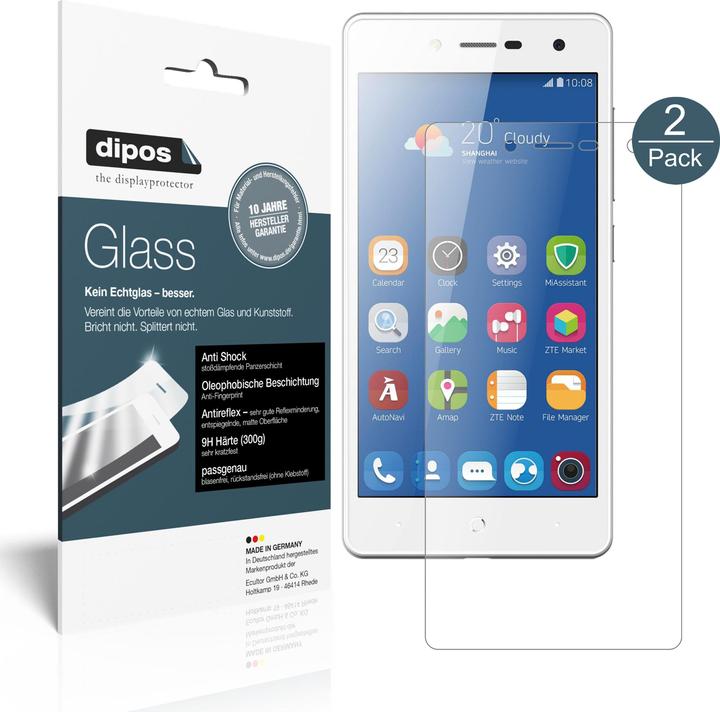 Immagine prodotto Dipos Pellicola Protettiva Anti-Shock (1 Pezzo/i, ZTE Blade L7)