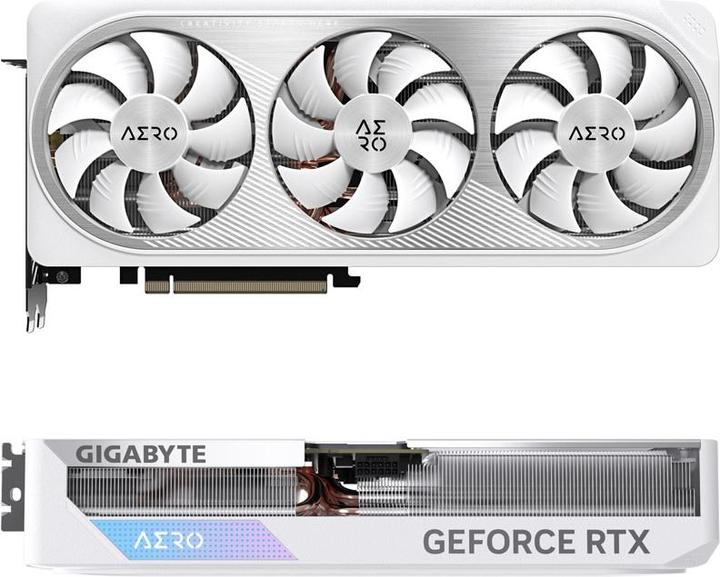 Actual product image Gigabyte GeForce RTX 4070 SUPER AERO OC 12G (12 GB)