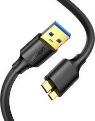 Productafbeelding Ugreen USB 3.0 - micro USB 3.0 kabel UGROEN, 0,5 m - černý (0.50 m, USB 3.0)