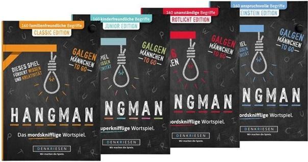 Produktbild Denkriesen Hangmann - Rotlicht Edition (Deutsch)
