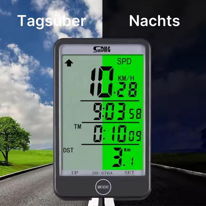 Produktbild Hermex Sunding Fahrradcomputer Velocomputer Bikecomputer Fahrradtacho