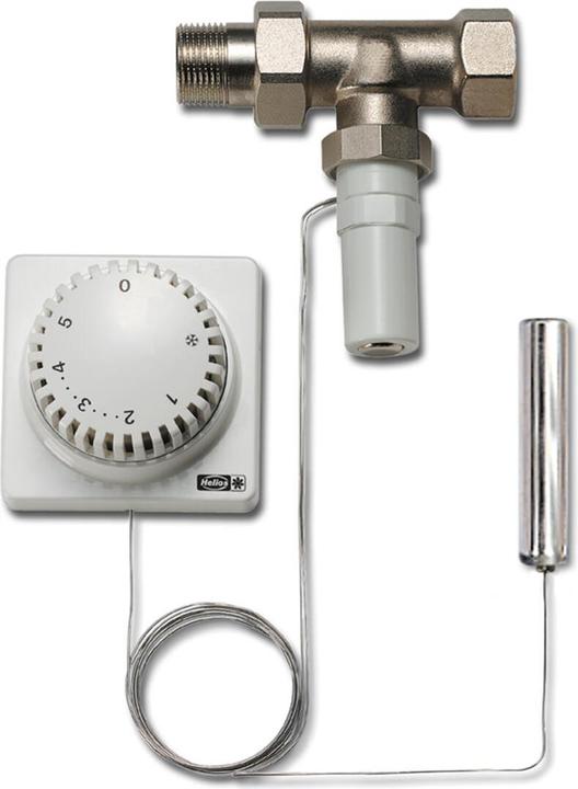 Actual product image Helios HELI 08817 Hot water heating coil control thermostat with duct sensor