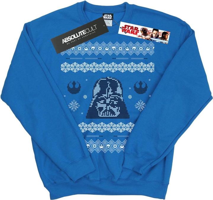 Star Wars Christmas Darth Vader Fair Isle Sweatshirt