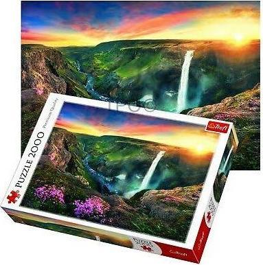 Produktbild Trefl 2000 PCS. Wasserfall L Haifoss, Island (2000 Teile)