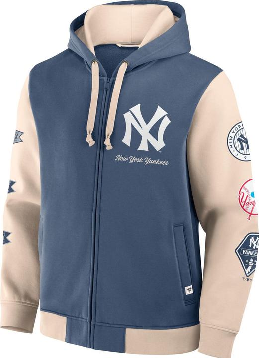 Fanatics New York Yankees MLB Retro Prints Zip Hoody - S (S)