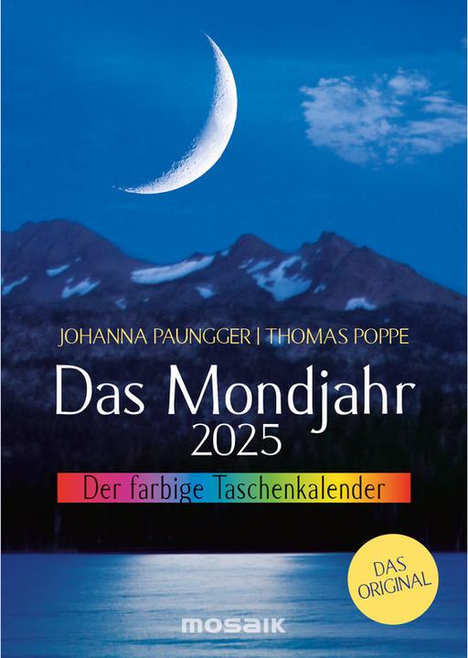 Produktbild Taschenkalender Das Mondjahr (10 x 14 cm, Harter Einband, Deutsch)