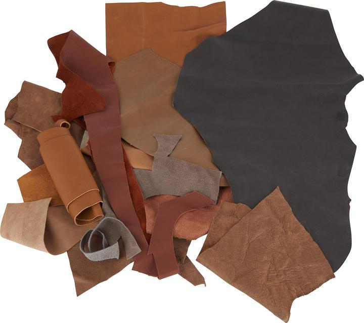 Actual product image XXL leather scraps