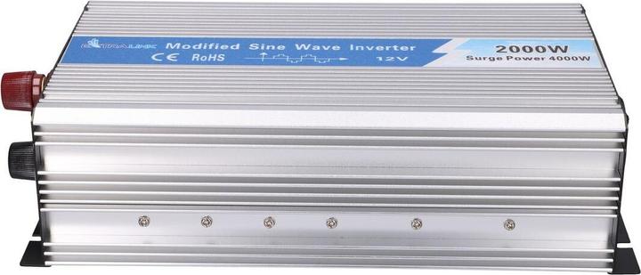 Produktbild Extralink VOLTAGE CONVERTER 12V - 230V, 2000W, MODIFIED SINUS OPIM-2000W
