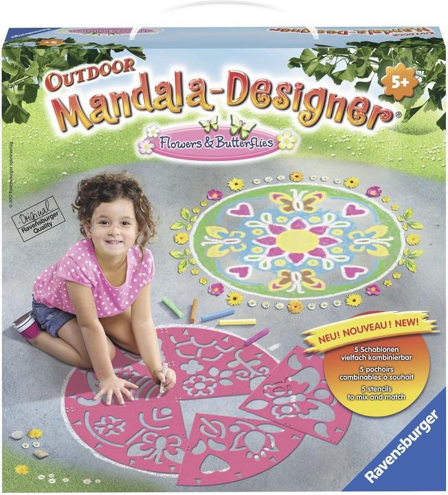 Ravensburger Mandala Outdoor Flowers & Butterflies (Multicoloured)