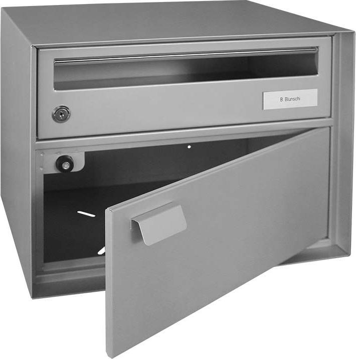 Actual product image Planetstar Star letterbox silver