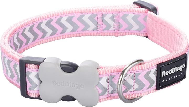 Produktbild Red Dingo Dog Collar Reflective Ziggy S (S, Hund, Hundesport)