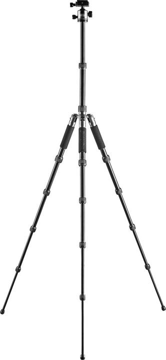 Image du produit mantona light traveller Trépied de voyage noir/gris (Métal)