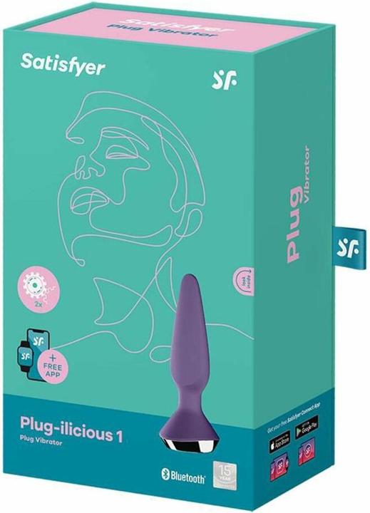 Produktbild Satisfyer Plug-ilicious 2 Plug Vibrator - Berry