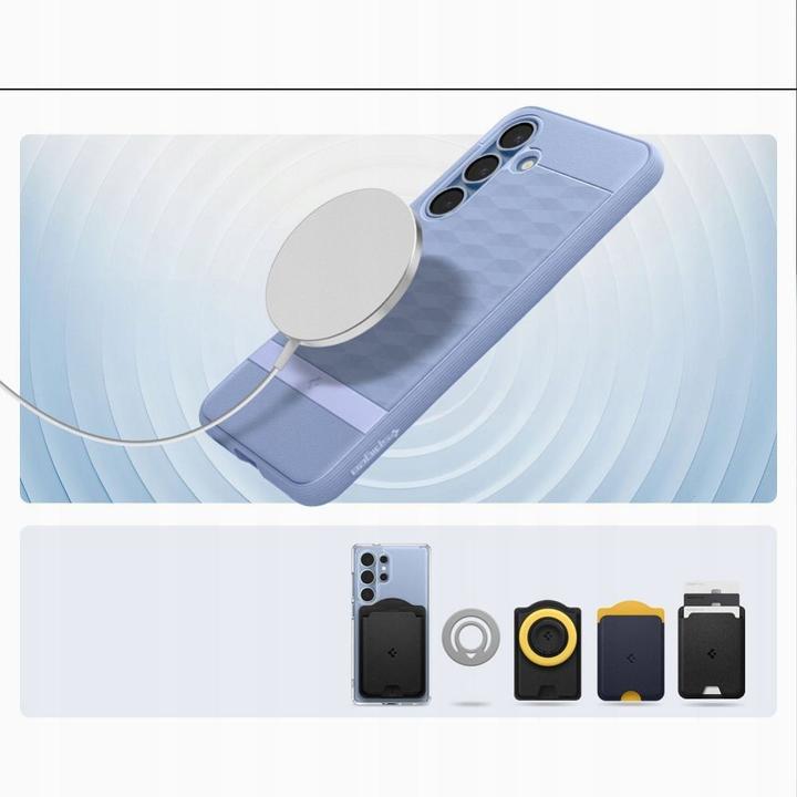 Image du produit Spigen Caseology Parallax Mag MagSafe Samsung Galaxy S25 Hülle – Lila (Samsung Galaxy S25)