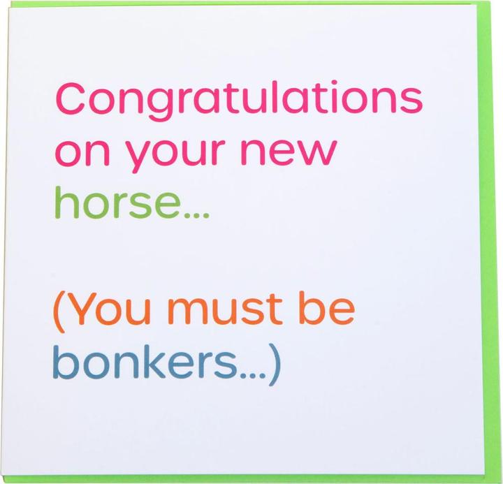 Gubblecote Grusskarte Bonkers