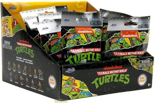 Image du produit Jada Turtles Blind Pack Nanofigs, 13-sort.