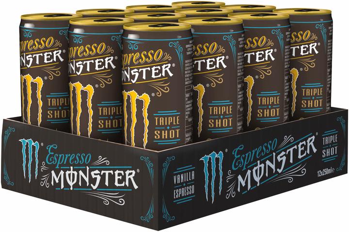 Image du produit Monster Energy Espresso vanille (12 x 25 cl)