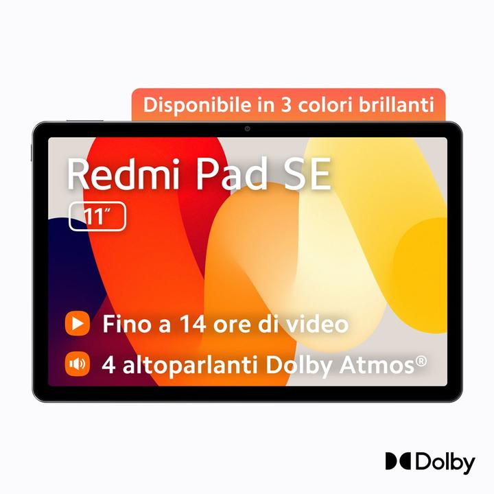 Image du produit Xiaomi Redmi Pad SE (WLAN uniquement, 11", 128 Go, Lavender Purple)