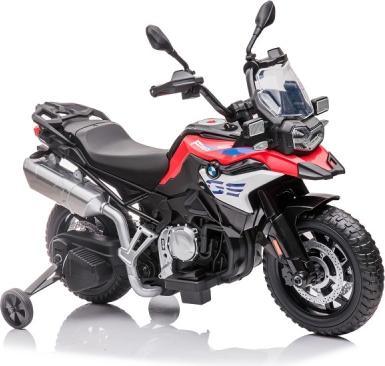 Produktbild Es-toys Elektro Kindermotorrad BMW F850 GS – 12V7A Akku – mit Stützräder, Musik und Lichter -EVA Reife